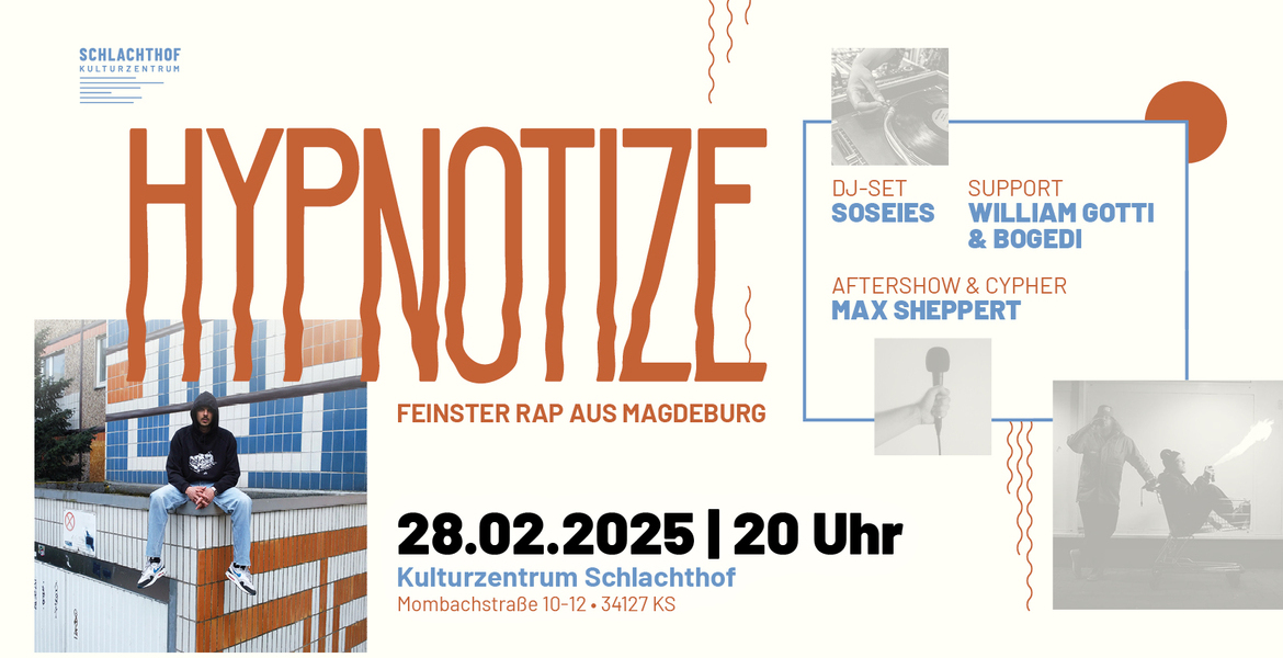 Tickets Hypnotize, Support William Gotti & Bogedi in Kassel