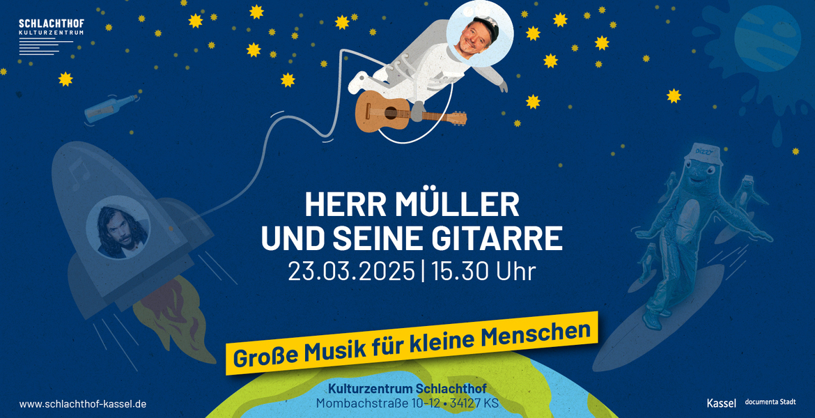 Tickets Herr Müller und seine Gitarre, Ohrwürmer - Ein „Best of“ aller Müller Songs in Kassel